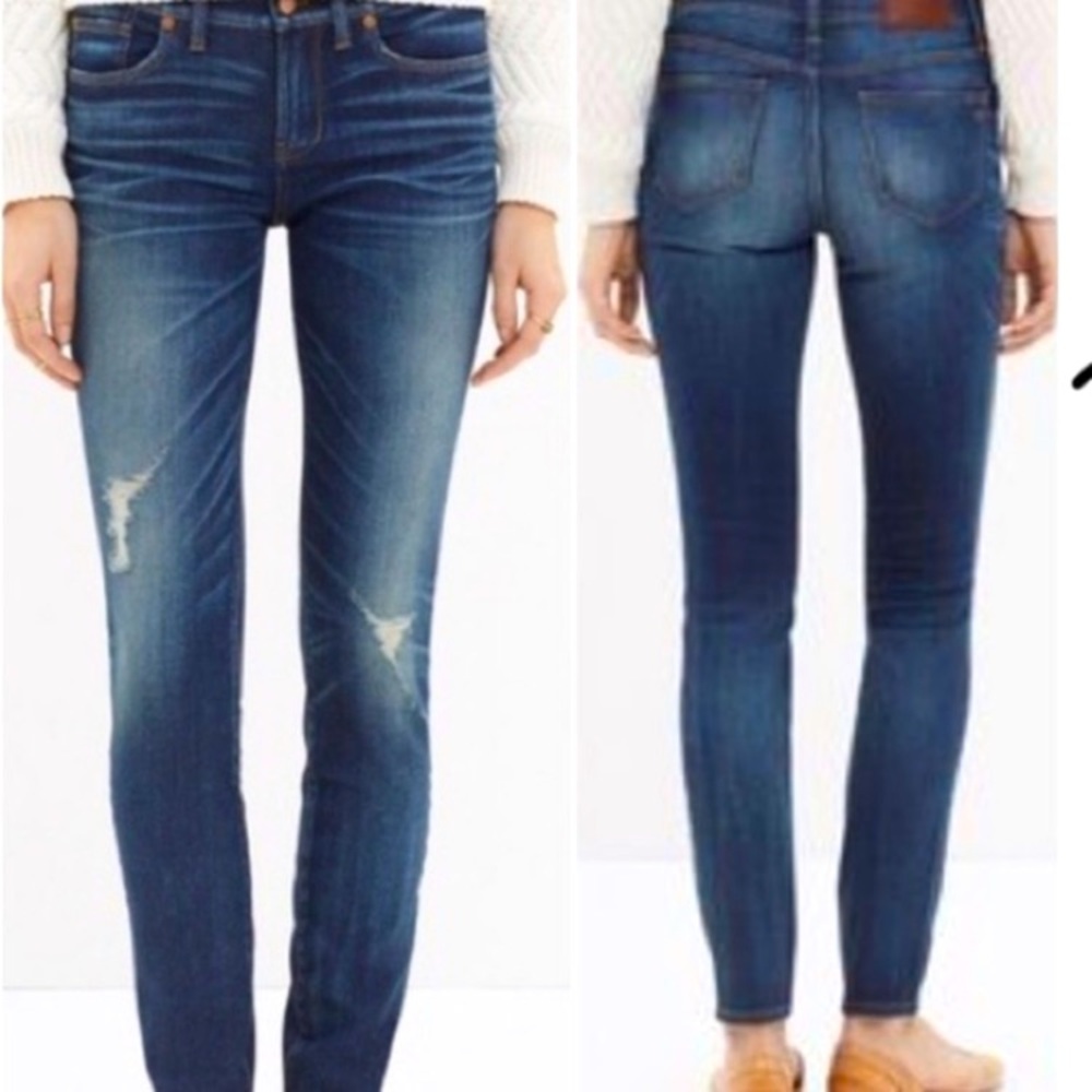 Madewell | Skinny Skinny Distressed Jeans | Size: 24